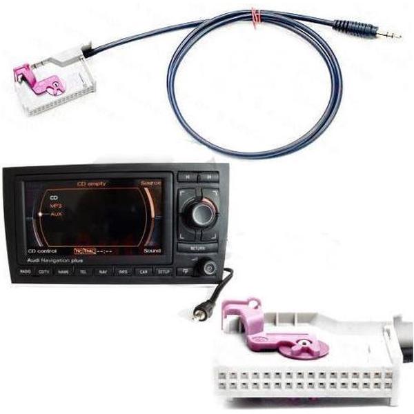rns-e aux kabel audi a4 navigation plus