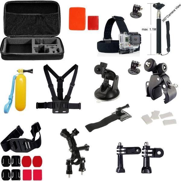36-in-1 Outdoor Accessories Kit voor GoPro Hero 4/3+/3/2/1 en Actioncam