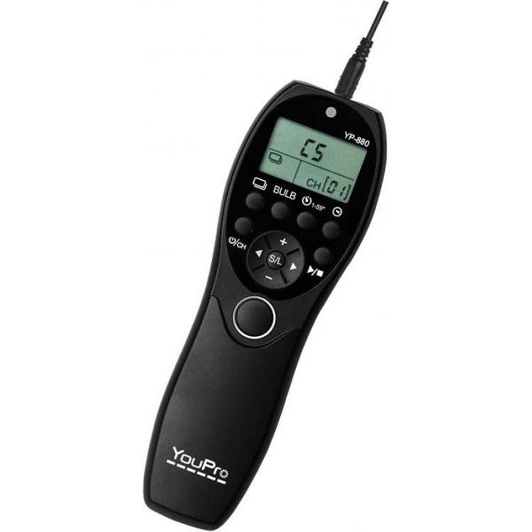 Nikon D300 / D300S Luxe Timer Afstandsbediening / YouPro Camera Remote type YP-880 DC0