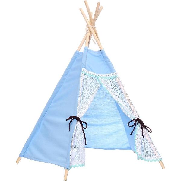 Babytent voor studio achtergrond baby fotoshoots/baby album - Blue