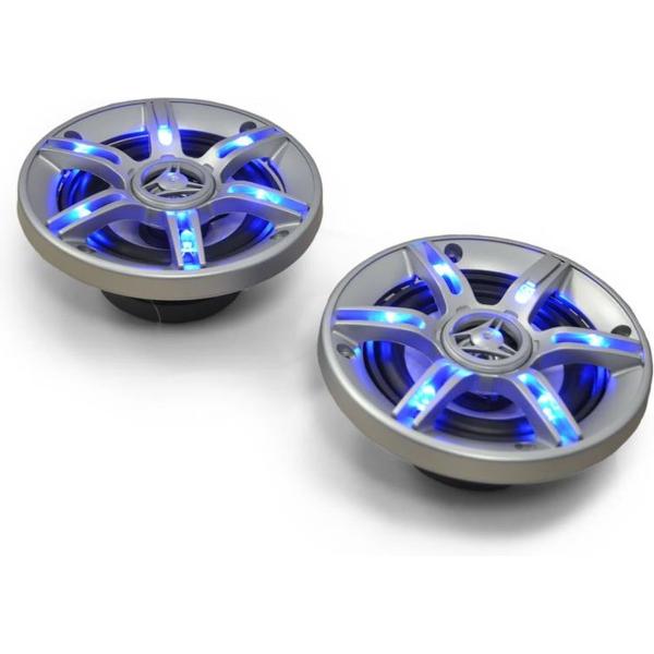 Auna CS-LED 4 - Carspeakers - 2 stuks - Zwart