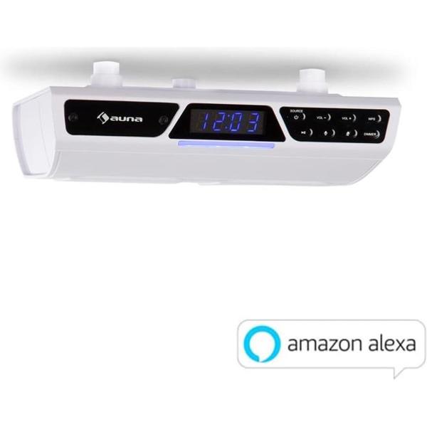 auna Intelligence radio met Alexa bluetooth WiFi hands free