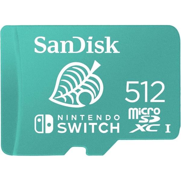 SanDisk Extreme Micro SDXC 512GB voor Nintendo Switch