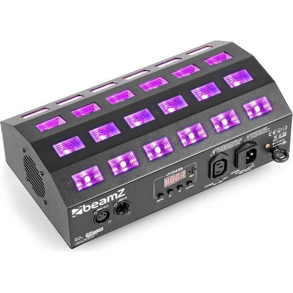 Blacklight - BeamZ BUV463 Blacklight lamp met 24 blacklight LED's - Ook te gebruiken als UV stroboscoop!