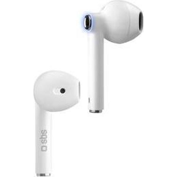 SBS TEEARBT480TWSW hoofdtelefoon/headset In-ear Wit