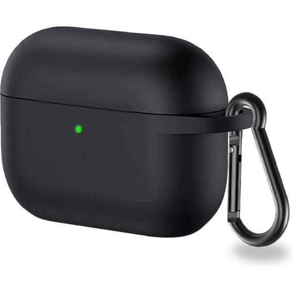 Lunso - Softcase cover hoes - AirPods Pro - Zwart