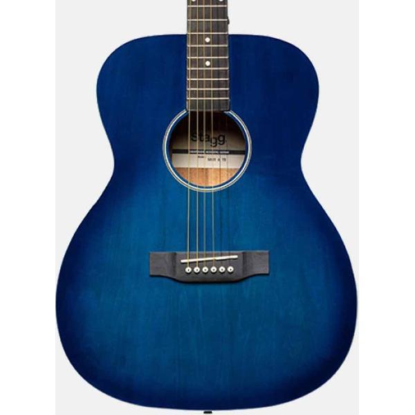 Stagg SA35 A-TB Blauw Akoestisch Gitaar
