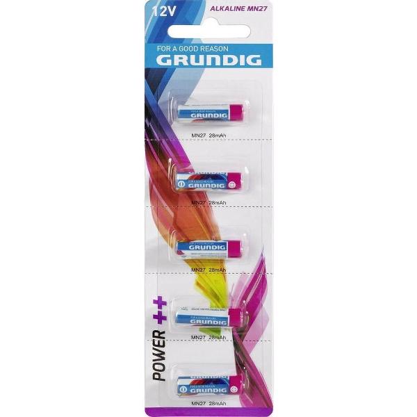 Grundig Batterijen 27a/mn27 12 Volt 5 Stuks