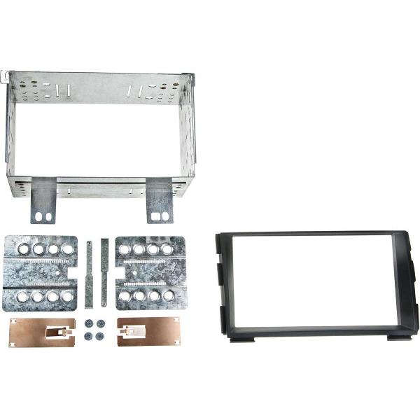 2-DIN Paneel Kia Cee`d 2009-2013 Kleur: Zwart