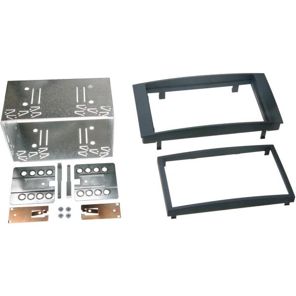 2-DIN Paneel Volkswagen T5/ Multivan/ Touareg Kleur: Zwart