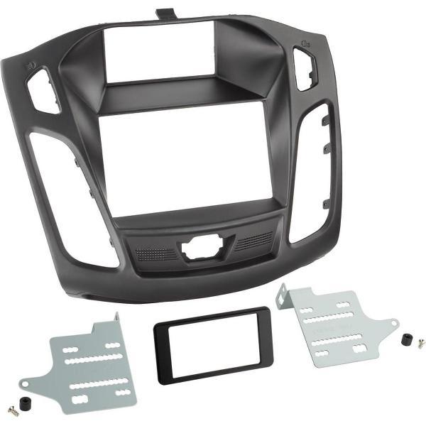 2-DIN Paneel Ford Focus 2011-2014 - Kleur: Zwart