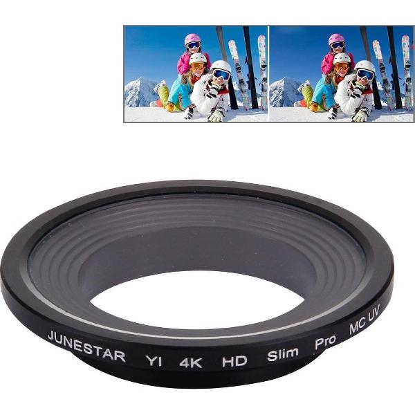 JUNESTAR voor Xiaomi Xiaoyi Yi II 4K Sport Action Camera Professionele HD Slim MCUV-lensfilter