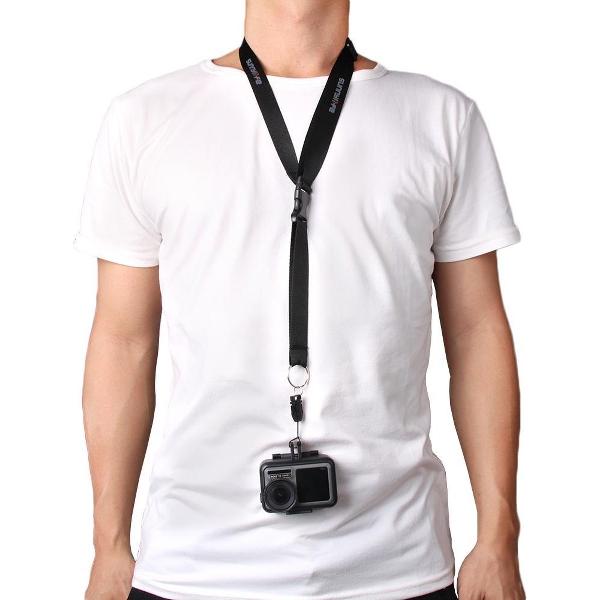 Sunnylife OA-GS9221 afneembare draagriem met lange nekriem voor DJI Osmo Action