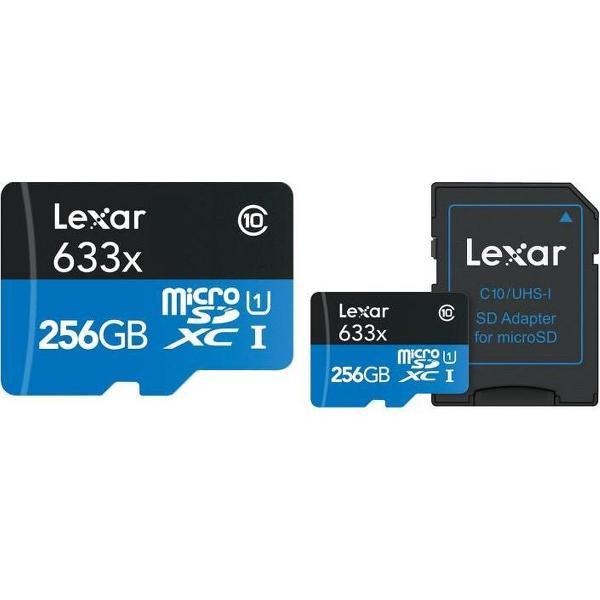 Lexar microSDHC HP UHS-I 633x 256GB