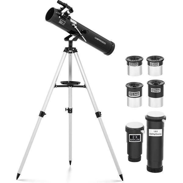 Uniprodo Telescoop - Ø 76 mm - 700 mm - statief