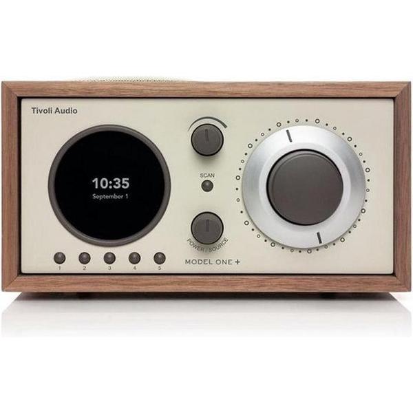 Tivoli Audio Model One+ AM/FM / AUX IN / DAB/DAB+ - Walnoot