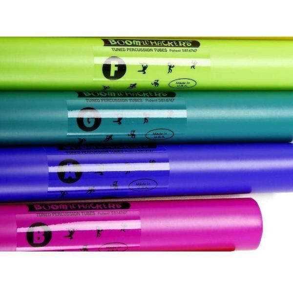 Boomwhackers Set Of 7 Bass Diatonic melodische/gestemde percussie