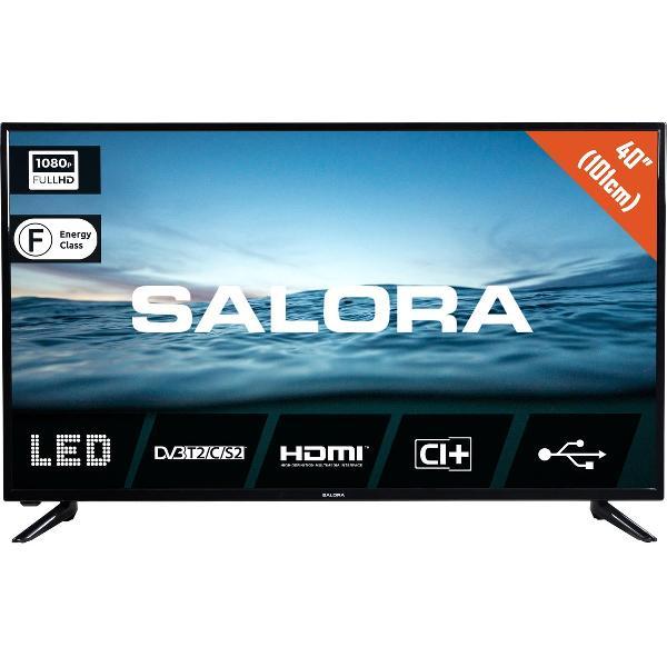 Salora 40D210 - Televisie - FULL HD - DVB-C/T2/S2 - USB