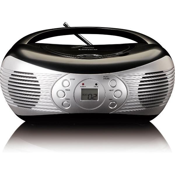 Lenco SCD-12 - Draagbare Radio/CD-speler - Zwart