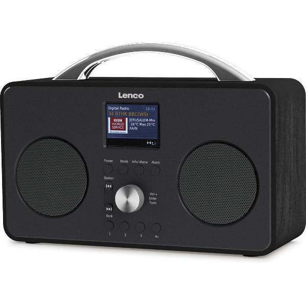 Lenco PIR-645BK - Internet radio - Zwart