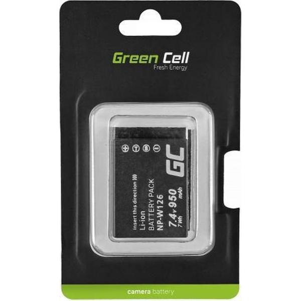 Batterij NP-W126 Fujifilm FinePix HS30EXR, HS33EXR, HS50EXR, X-A1, X-A3, X-E1, X-E2, X-M1, X-T1, X-T2 7.4V 950mAh