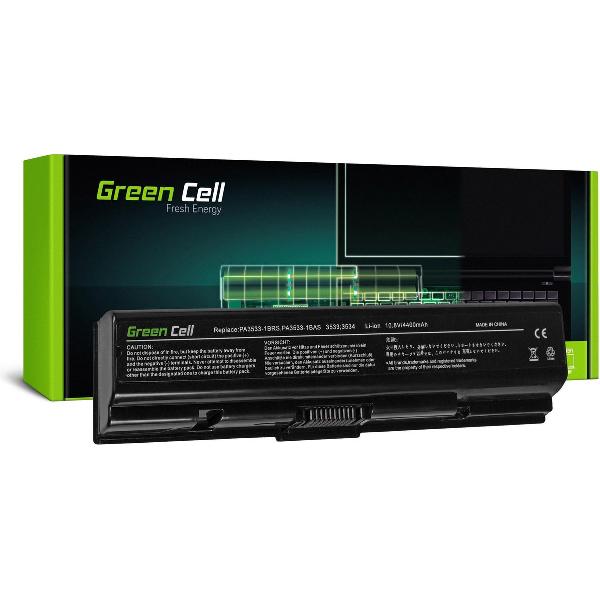 Green Cell do Toshiba Satellite A200 A300 A500 L200 L300 L500 6 cell 10.8V 4400mAh