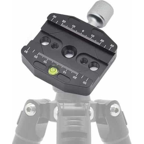 YJ CL-70N 70mm Quick Release Clamp Adapter Plaatmontage Voor Arca