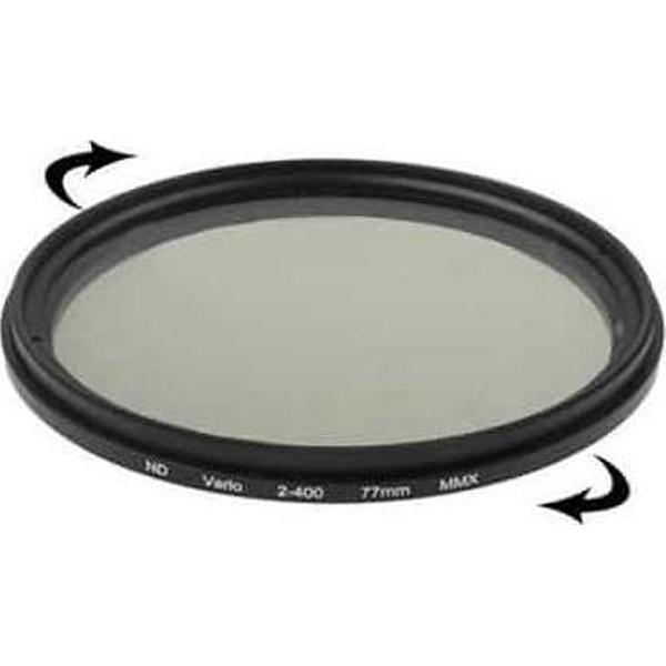 77 mm ND Fader verstelbaar variabel filter met neutrale dichtheid en filter ND 2 tot ND 400 (zwart)
