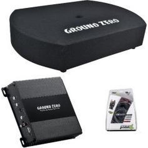 Ground Zero GZ150 reservewiel subwoofer pakket