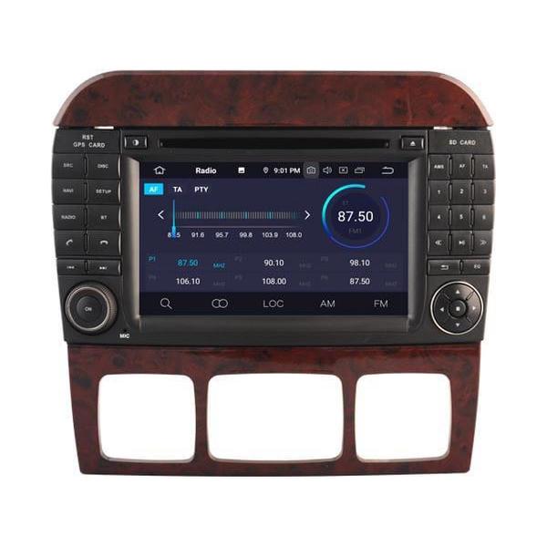 RVF5518 Android 9.0 Navigatie Mercedes S Class dvd carkit usb dab+