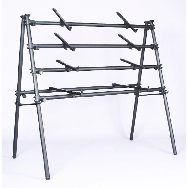 4D-120B keyboardstand voor 4 Keyboards zwart