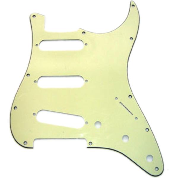 Modern Style Pickguard Strat Mint Green 3-Ply 11-Hole