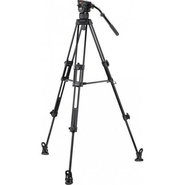 Walimex 21269 tripod Digitaal/filmcamera 3 poot/poten Zwart