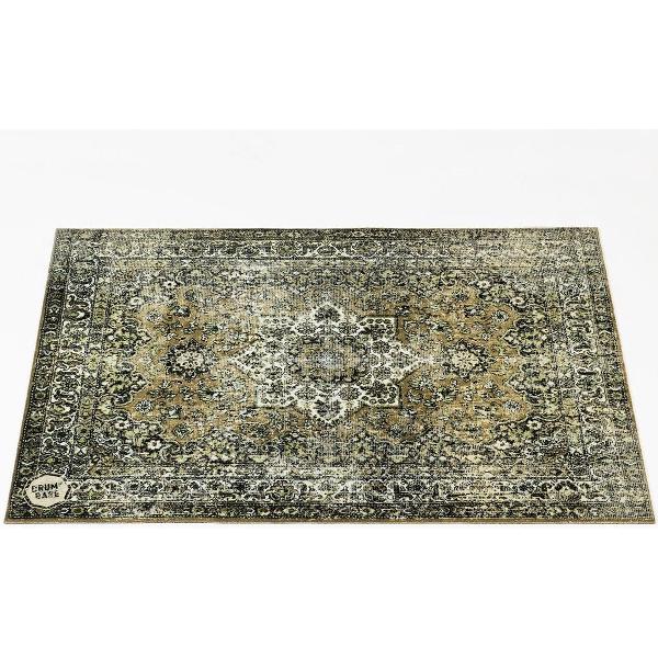 DRUMnBASE vintage persian 130x90cm green - Drumtapijt, kleur: groen - Groen