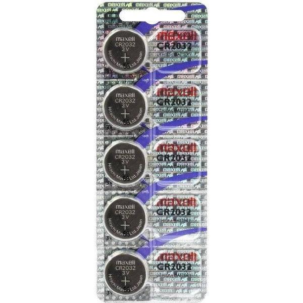 Batterij Maxell 3V Knopfzelle CR2032 - 5 stuks