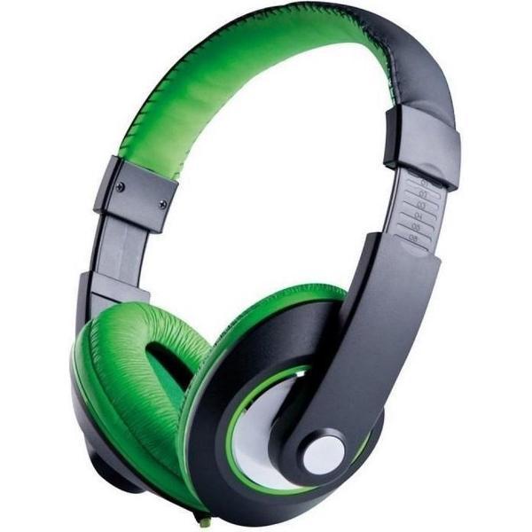 GRUNDIG Stereo koptelefoon hoofdtelefoon groen bedraad