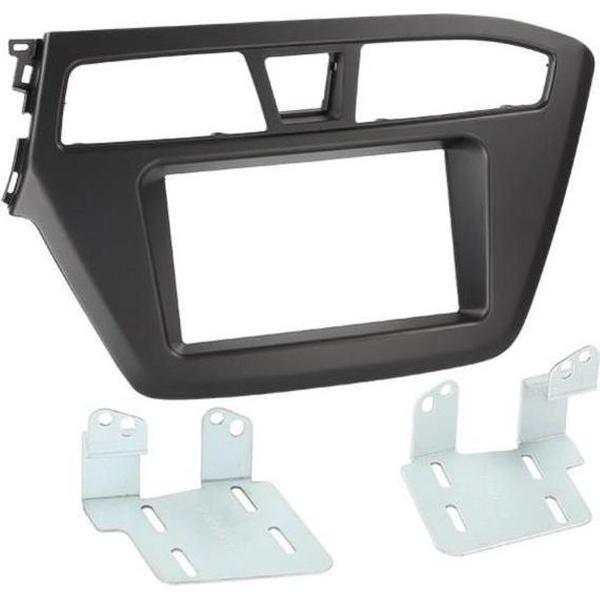 2-DIN paneel Hyundai I20 12/2014- zwart