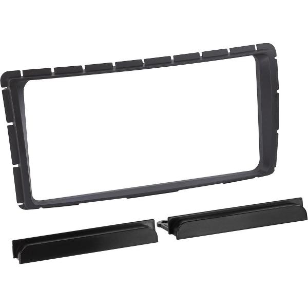 2-DIN Paneel Toyota Hilux N25 facelift 2011-2016 Kleur: Zwart
