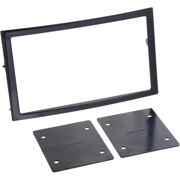 2-DIN Paneel Nissan 350Z 2002-2005 Kleur: Zwart