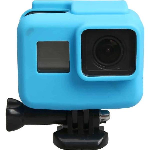 Origineel voor GoPro HERO5 siliconen randframe behuizing behuizing beschermhoes cover shell (blauw)