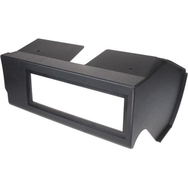 1-DIN Paneel Fiat Panda > 2002 Kleur: Zwart