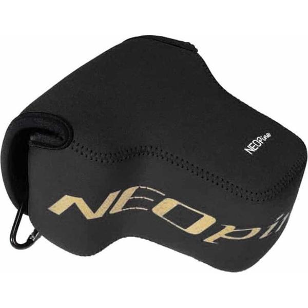 NEOpine Neoprene Shockproof Soft hoesje Bag met Hook voor Nikon P900s Camera(zwart)