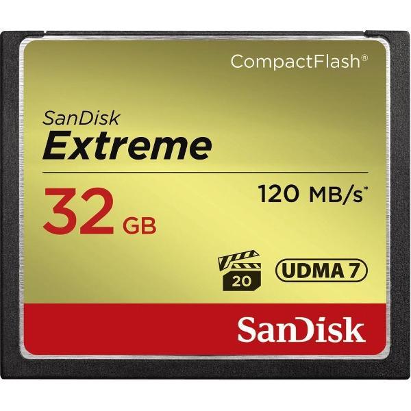 Sandisk CompactFlash Extreme 32GB (120/85)