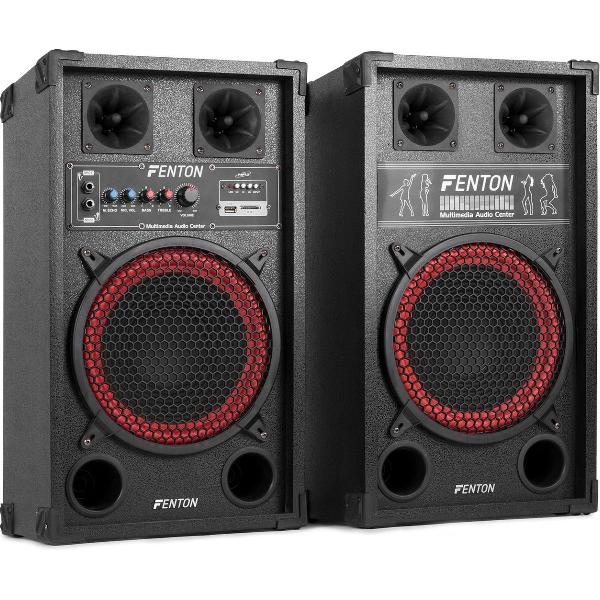 Actieve speakerset - Fenton SPB-10 - 600W actieve speakerset 10