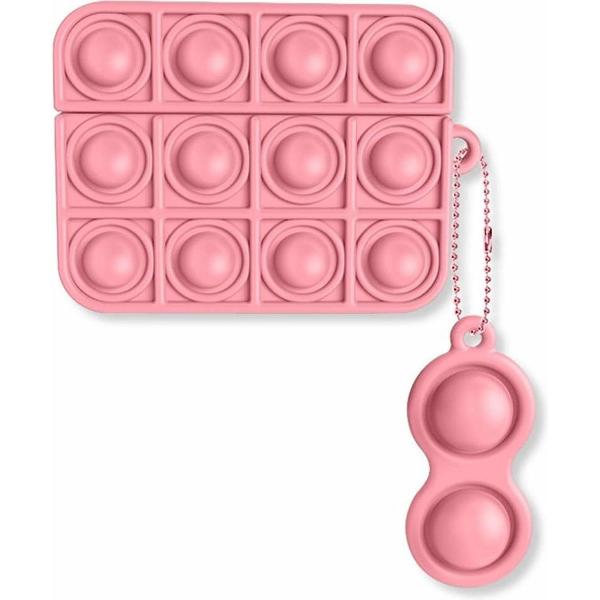 Rodent Pioneer Case Cover Voor Airpods Pro - Siliconen Roze | Watchbands-shop.nl