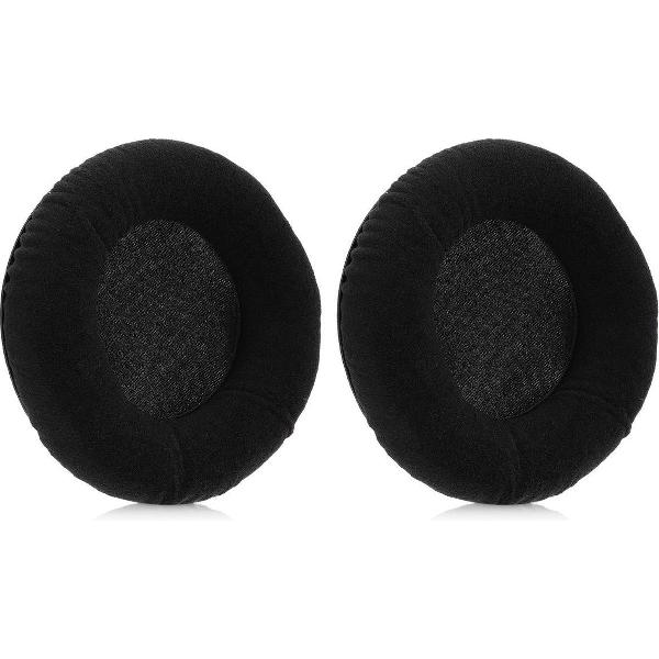 kwmobile 2x fluwelen oorkussens voor AKG K601 / K701 / K702 / Q701 / K612 Pro / K712 koptelefoons - Kussens voor over-ear-koptelefoon in zwart
