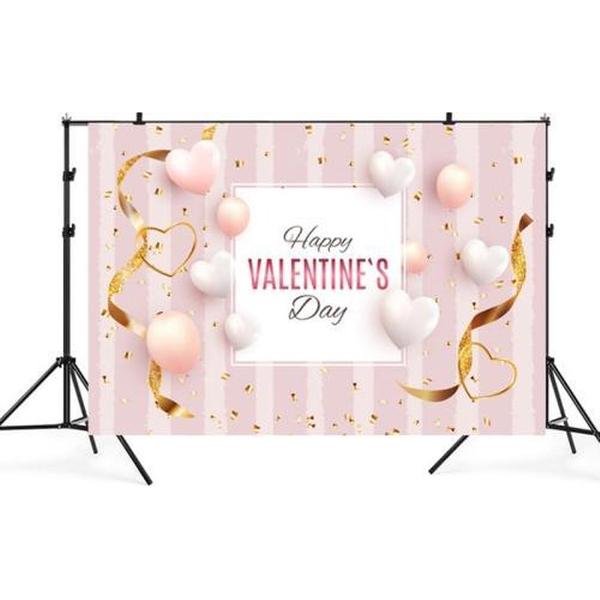2.1mx 1.5m Valentijnsdag Foto Feest Layout Props Fotografie Achtergronddoek (001)