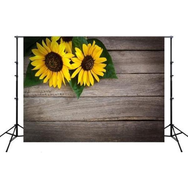 1,25 mx 0,8 m houtnerf bloemtak prop 3D simulatie fotografie achtergrond doek (MB16)