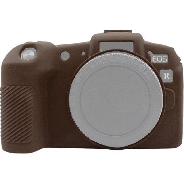 PULUZ zachte siliconen beschermhoes voor Canon EOS RP (koffie)
