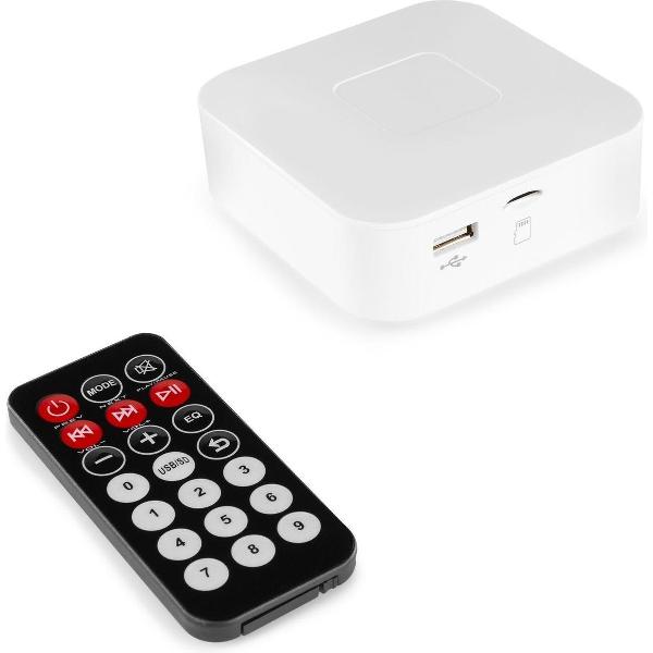 Stereo versterker - Power Dynamics BT20 stereo mini versterker met Bluetooth en mp3 speler - 2x 30W